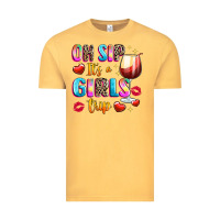 Vintage Mustard oh sip its a girls Vintage Tee - texasbilliewilder