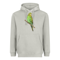 Moon Dust Budgeriar Bird Parrot Heavyweight Hoodie - LillyAllenDesigns