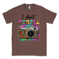 Chestnut i shoot people tie dye gemstone vintage camera Classic Tee - FaDigitalArtStudio