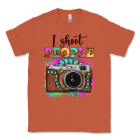 Copper i shoot people tie dye gemstone vintage camera Classic Tee - FaDigitalArtStudio