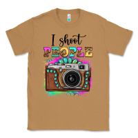 Toasted Coconut i shoot people tie dye gemstone vintage camera Classic Tee - FaDigitalArtStudio
