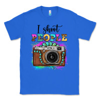 True Royal i shoot people tie dye gemstone vintage camera Classic Tee - FaDigitalArtStudio