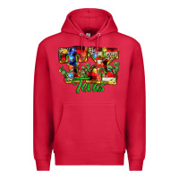 Cardinal Christmas Texas Premium Hoodie - MaliasSmallBusiness