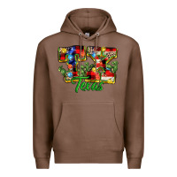 Chestnut Christmas Texas Premium Hoodie - MaliasSmallBusiness