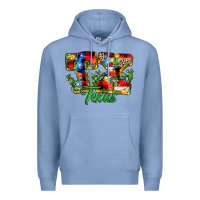 Colony Blue Christmas Texas Premium Hoodie - MaliasSmallBusiness