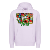 Lilac Christmas Texas Premium Hoodie - MaliasSmallBusiness