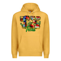 Mustard Christmas Texas Premium Hoodie - MaliasSmallBusiness