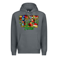 Rock Christmas Texas Premium Hoodie - MaliasSmallBusiness