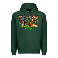 Sports Green Christmas Texas Premium Hoodie - MaliasSmallBusiness