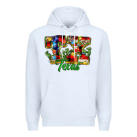 White Christmas Texas Premium Hoodie - MaliasSmallBusiness