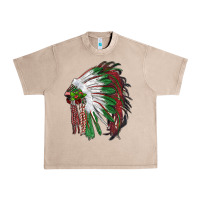 French Oak christmas indian feather headdress Urban Heavy Tee - RanaPortraitStore