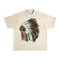 Sandshell christmas indian feather headdress Urban Heavy Tee - RanaPortraitStore