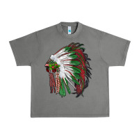 Tornado christmas indian feather headdress Urban Heavy Tee - RanaPortraitStore