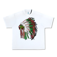 White christmas indian feather headdress Urban Heavy Tee - RanaPortraitStore