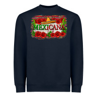 Navy mexicana Heavyweight Sweatshirt - Zillion Design Studio