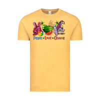 Vintage Mustard peace love gnome summer Vintage Tee - texasbilliewilder