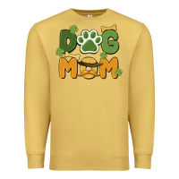Antique Gold st. patricks day dog mom Premium Sweatshirt - MaliasSmallBusiness