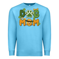 Ocean Blue st. patricks day dog mom Premium Sweatshirt - MaliasSmallBusiness