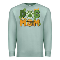 Seafoam st. patricks day dog mom Premium Sweatshirt - MaliasSmallBusiness