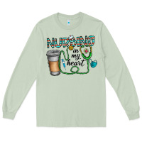 Matcha nursing İn my heart Long Sleeve Tee - CowhideDigitalArt