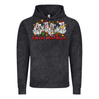 Vintage Black merry christmas pantasmas ghost christmas Vintage Hoodie - Zillion Design Studio