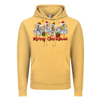 Vintage Mustard merry christmas pantasmas ghost christmas Vintage Hoodie - Zillion Design Studio