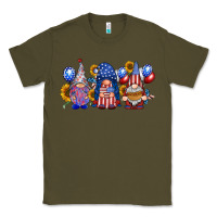 Army Green america gnomes Classic Tee - RacoonDesign