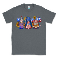 Charcoal Heather america gnomes Classic Tee - RacoonDesign