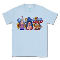 Dusty Blue america gnomes Classic Tee - RacoonDesign