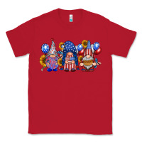 Red america gnomes Classic Tee - RacoonDesign