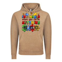Vintage Coffee in a world where you can be anything be kind Vintage Hoodie - JahusDesignShop