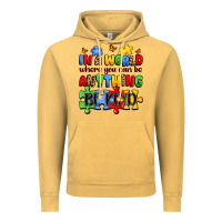 Vintage Mustard in a world where you can be anything be kind Vintage Hoodie - JahusDesignShop