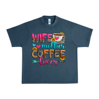 Midnight Navy wife mother coffee lover Urban Heavy Tee - Zillion Design Studio