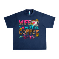 Navy wife mother coffee lover Urban Heavy Tee - Zillion Design Studio