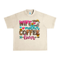 Sandshell wife mother coffee lover Urban Heavy Tee - Zillion Design Studio