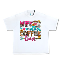 White wife mother coffee lover Urban Heavy Tee - Zillion Design Studio