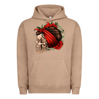 Pigment Burro bandana and roses skull Urban Hoodie - Jasminsmagicworld