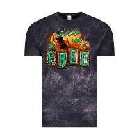 Cloud Black wild and free cowgirl horse desert Vintage Tee - Zillion Design Studio