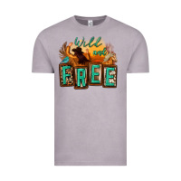 Vintage Zinc wild and free cowgirl horse desert Vintage Tee - Zillion Design Studio