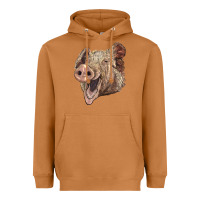 Meerkat american yorkshire pig face Heavyweight Hoodie - LillyAllenDesigns