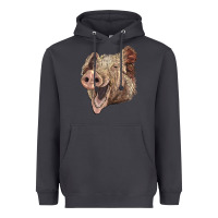 Smoke american yorkshire pig face Heavyweight Hoodie - LillyAllenDesigns