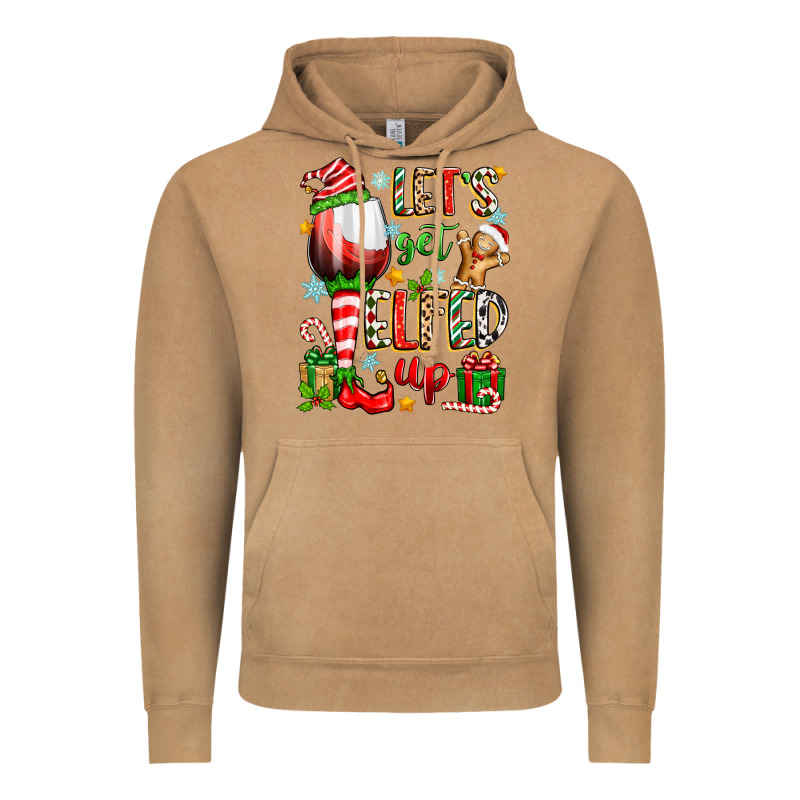 Let's Get Elfed Up Vintage Hoodie by Zillion Design Studio | Teevron