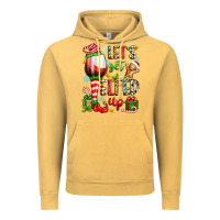 Vintage Mustard let's get elfed up Vintage Hoodie - Zillion Design Studio