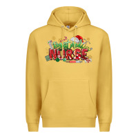 Antique Gold Registered Nurse Christmas Premium Hoodie - MaliasSmallBusiness