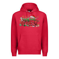 Cardinal Registered Nurse Christmas Premium Hoodie - MaliasSmallBusiness