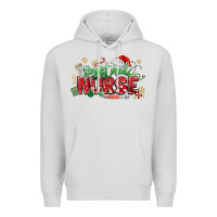 Dove Grey Registered Nurse Christmas Premium Hoodie - MaliasSmallBusiness