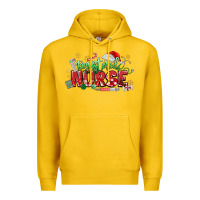 Lemon Registered Nurse Christmas Premium Hoodie - MaliasSmallBusiness