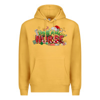 Mustard Registered Nurse Christmas Premium Hoodie - MaliasSmallBusiness