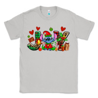 Moon Dust joy with christmas elf stitch Classic Tee - AdoDesignShop