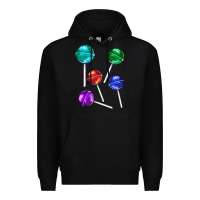 Black lollipops Premium Hoodie - AdoDesignShop